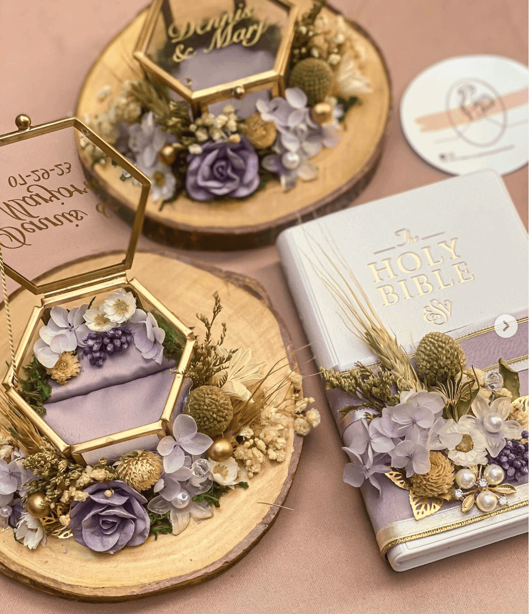 Rustic Garden Purple