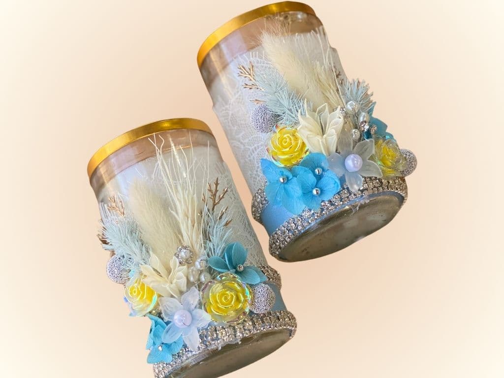 2 Jar Candles (Not Offertory)